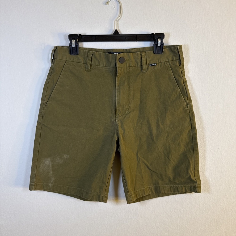 Hurley Phantom Naturals 20" Walk Shorts - Army Men's Size 31